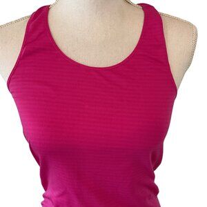 Under Armour Women's Tank Top Pink Racerback Large